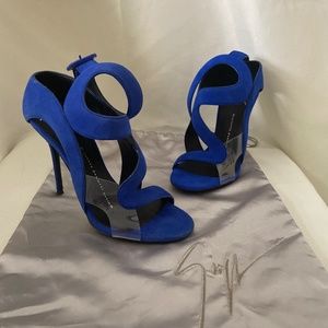 Giuseppe Zanotti Blue Heels